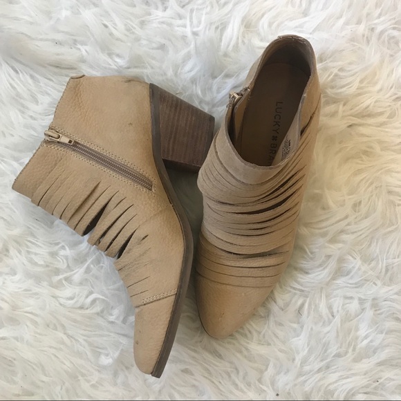 Lucky Brand Leather Booties size 9 - Picture 2 of 7